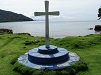 [Thumbnail: Cross at La Miel, border between Panama and Colombia.]