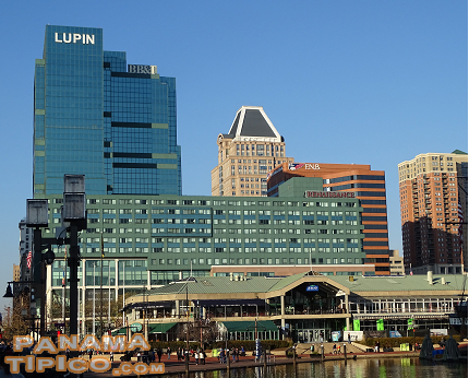 [The last stop before the airport was the Inner Harbor in Baltimore, Maryland.]